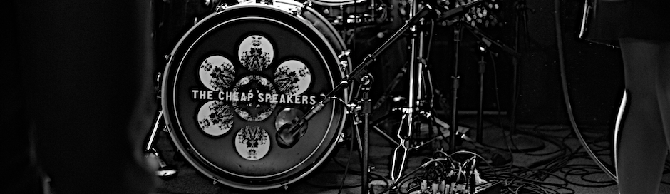 The Cheap Speakers bass drum