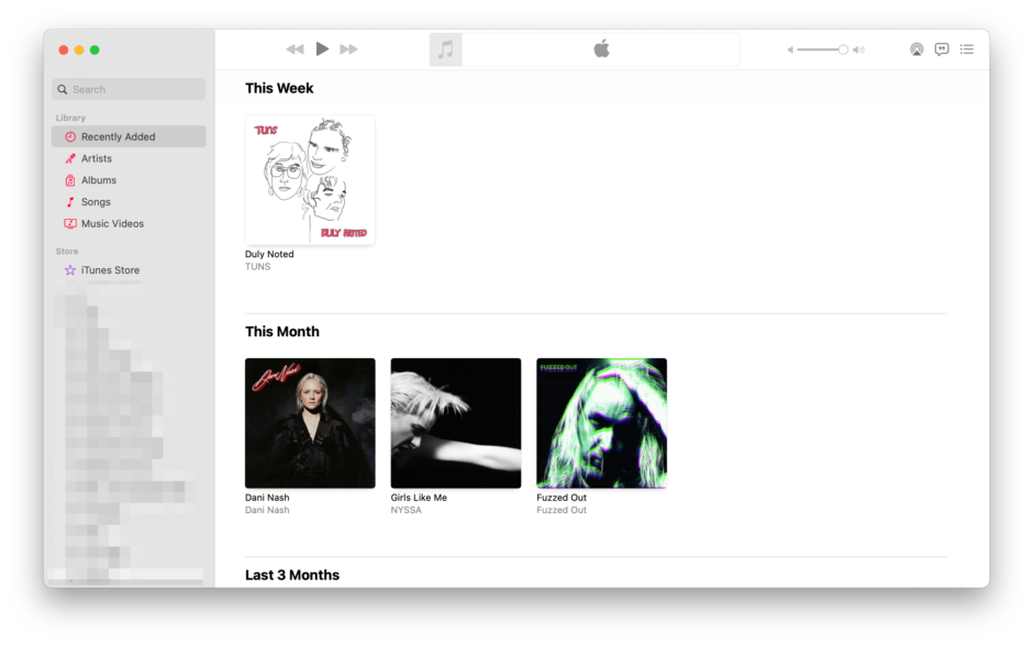 Apple Music screenshot